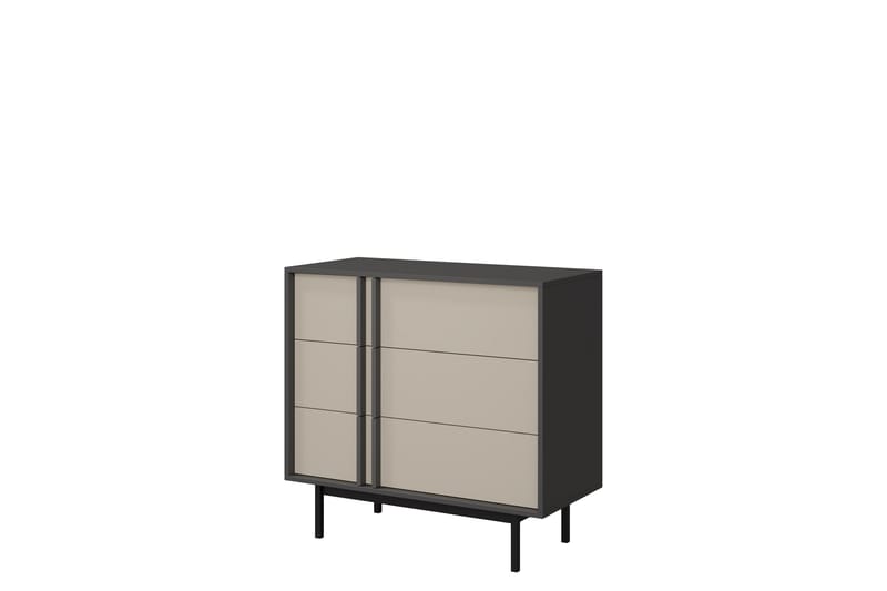 Farshian Senkki 93x43 cm - Harmaa/Beige - Säilytys - Säilytyskalusteet - Senkki