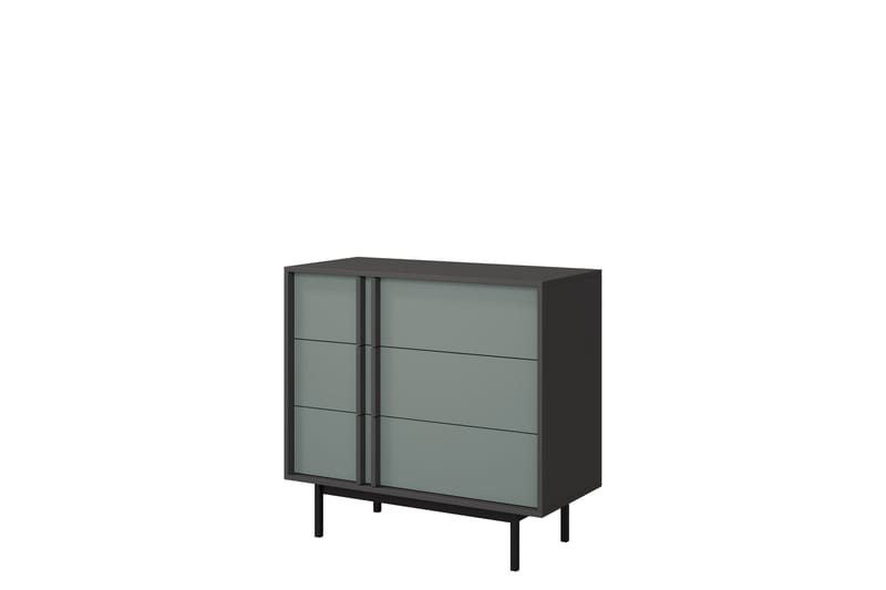 Farshian Senkki 93x43 cm - Harmaa/Vihreä - Säilytys - Säilytyskalusteet - Senkki