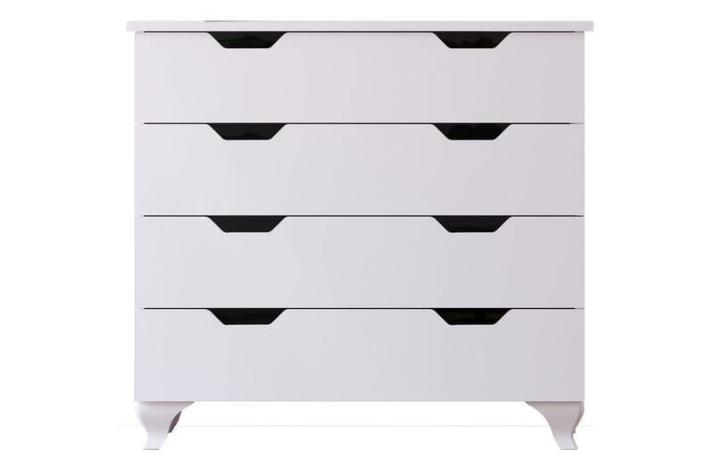 Feylor Kulmalipasto 86 cm - Matta Valkoinen - Säilytys - Säilytyskalusteet - Lipasto