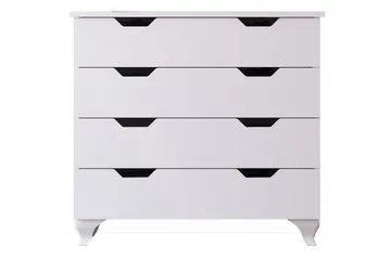 Feylor Kulmalipasto 86 cm - Matta Valkoinen - Säilytys - Säilytyskalusteet - Lipasto