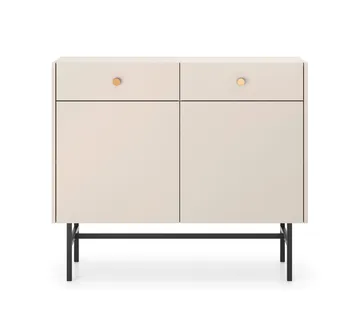 Francisca Lipasto 104 cm - Cashmere - Säilytys - Säilytyskalusteet - Lipasto