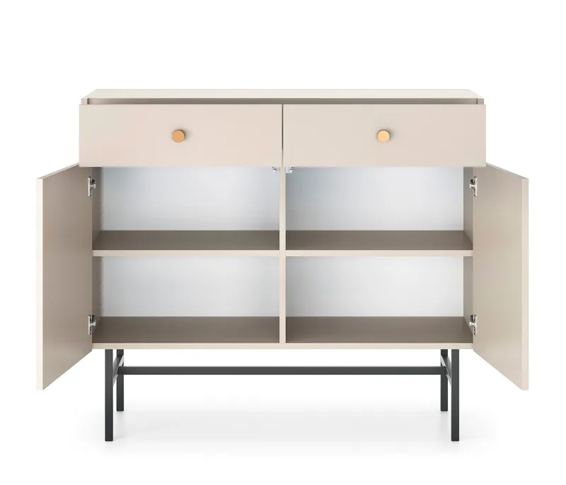 Francisca Lipasto 104 cm - Cashmere - Säilytys - Säilytyskalusteet - Lipasto