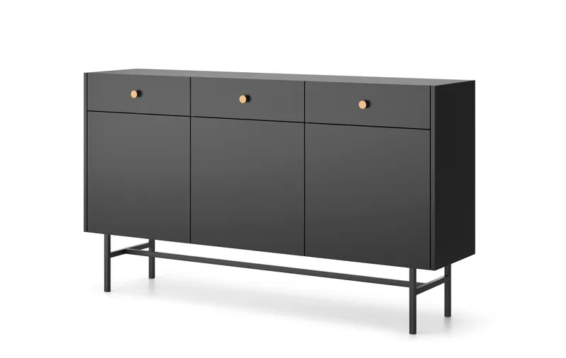 Francisca Lipasto 155 cm, Musta