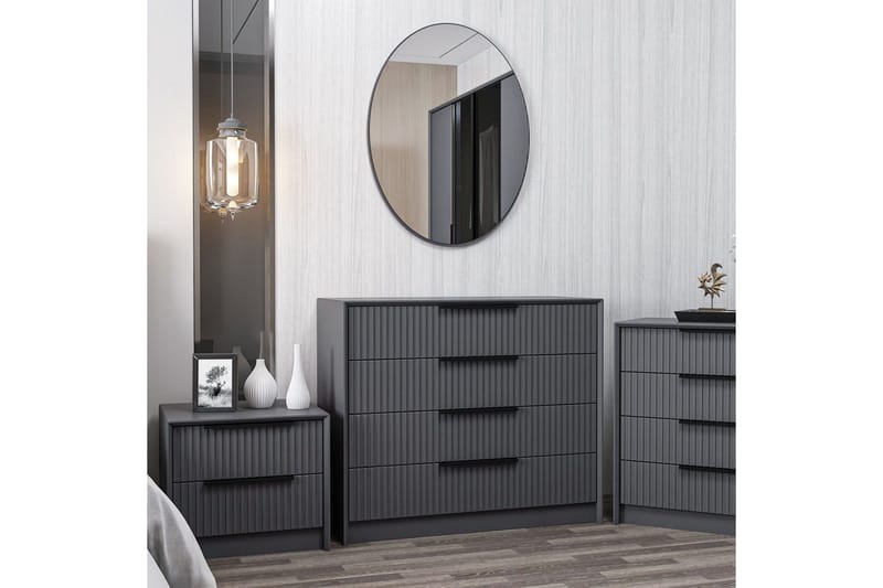 Fruitland Kulmalipasto 100 cm - Antrasiitti - Säilytys - Säilytyskalusteet - Lipasto