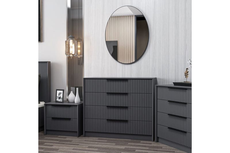 Fruitland Kulmalipasto 100 cm - Antrasiitti - Säilytys - Säilytyskalusteet - Lipasto