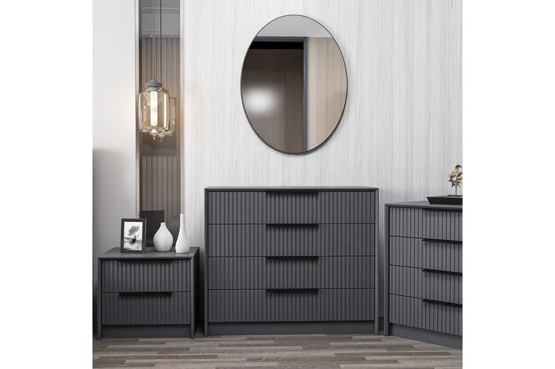 Fruitland Kulmalipasto 100 cm - Antrasiitti - Säilytys - Säilytyskalusteet - Lipasto