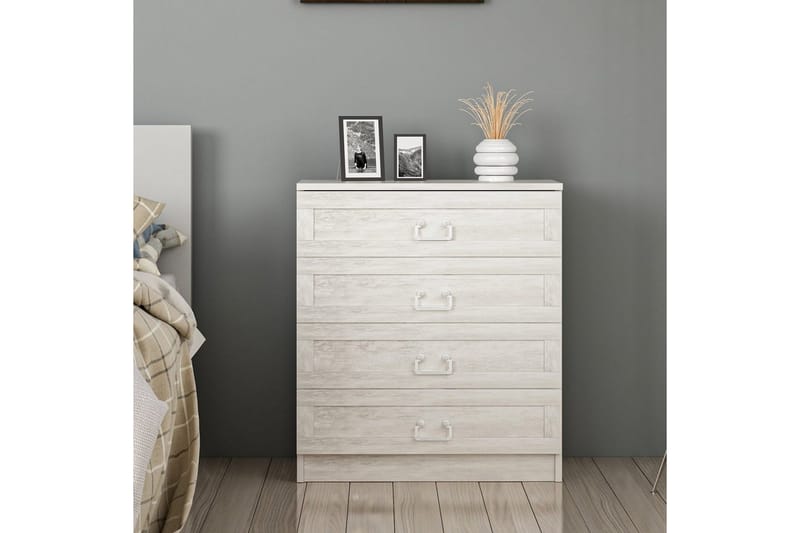 Fruitland Kulmalipasto 72 cm - Valkoinen - Säilytys - Säilytyskalusteet - Lipasto