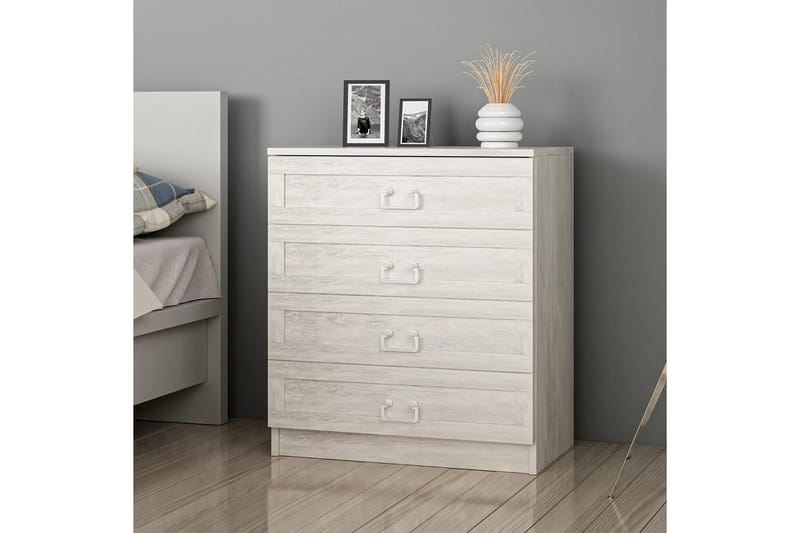 Fruitland Kulmalipasto 72 cm - Valkoinen - Säilytys - Säilytyskalusteet - Lipasto