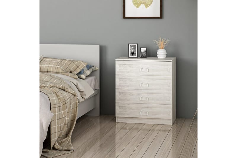 Fruitland Kulmalipasto 72 cm - Valkoinen - Säilytys - Säilytyskalusteet - Lipasto