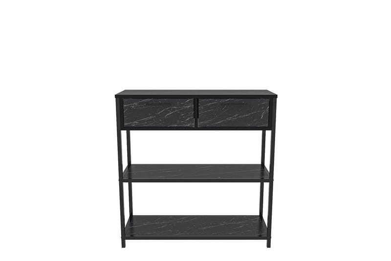 Fynlor Lipasto 90 cm, Musta/Valkoinen