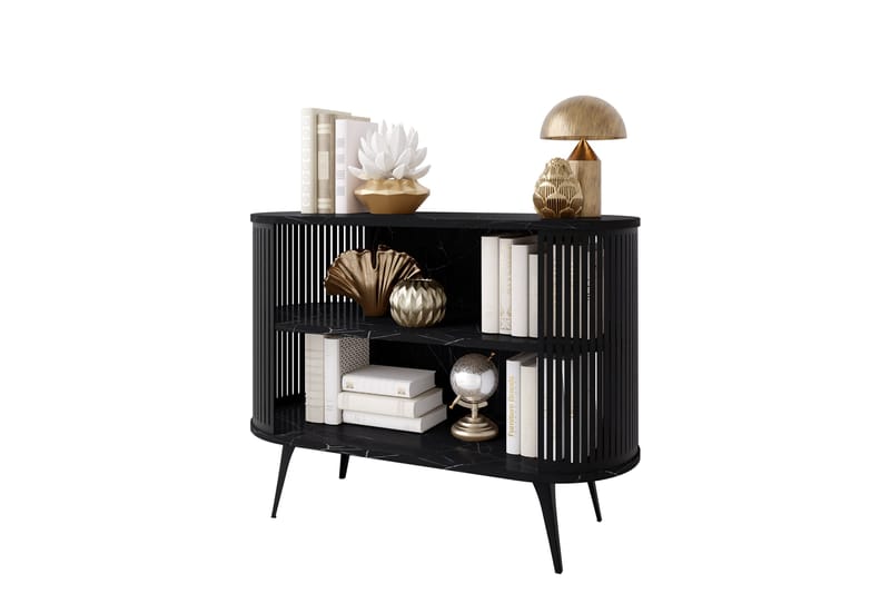 Galia Senkki 120x40 cm - Musta - Säilytys - Säilytyskalusteet - Senkki