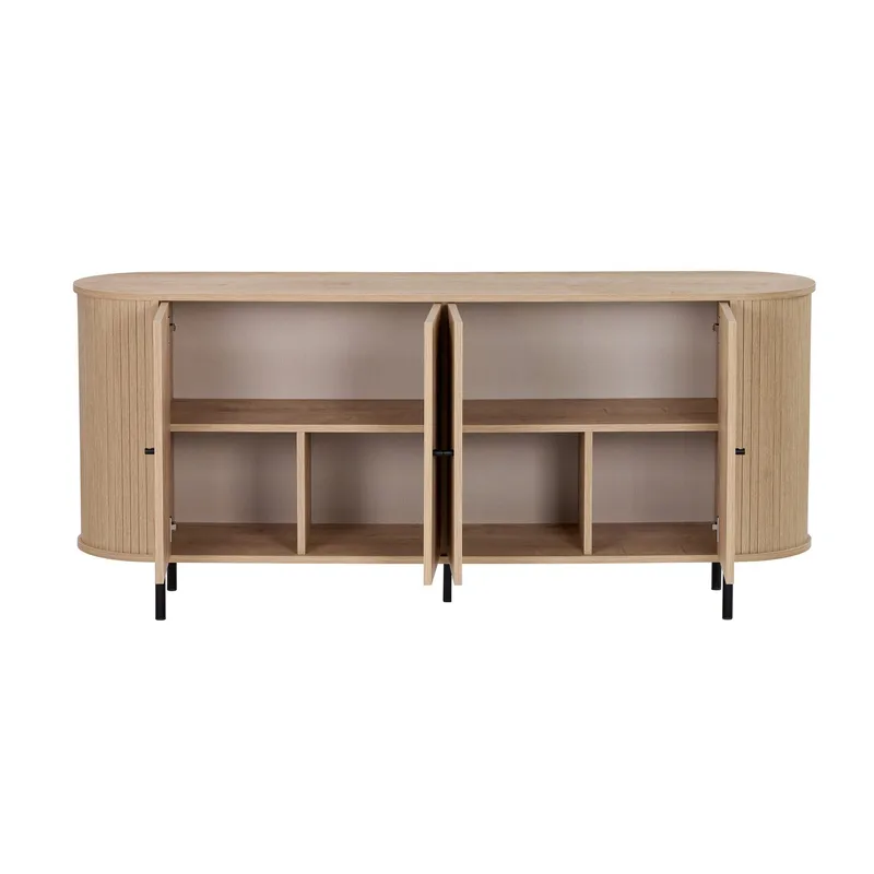 Haulover Konsolipöytä 180 cm - Sapphire Oak/Musta - Säilytys - Säilytyskalusteet - Senkki
