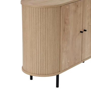 Haulover Konsolipöytä 180 cm - Sapphire Oak/Musta - Säilytys - Säilytyskalusteet - Senkki
