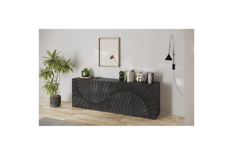 Hawell Senkki 241 cm - Tumma harmaa - Säilytys - Säilytyskalusteet - Senkki