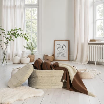 Ivoara-rahi 81 cm ovaali - ruskeanbeige - Säilytys - Säilytyskalusteet - Säilytysarkku