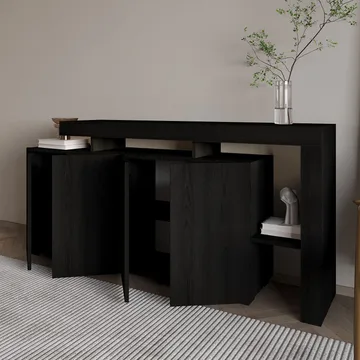 Jurukovo Konsolipöytä 170 cm - Wood Black - Säilytys - Säilytyskalusteet - Senkki