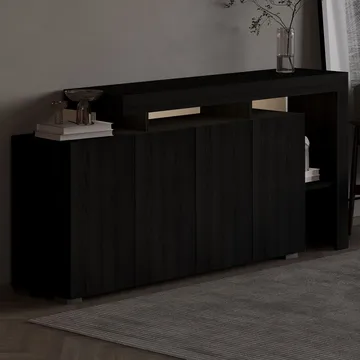 Jurukovo Konsolipöytä 170 cm - Wood Black - Säilytys - Säilytyskalusteet - Senkki