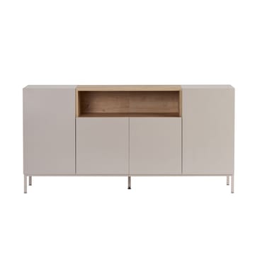Konsolipöytä Nordure Rialto (160 x 80 x 40 cm) Hiekkakivi safiiri tammi - Sandstone ja Sapphire Oak - Säilytys - Säilytyskalusteet - Senkki