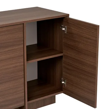 Konsolipöytä Nordure Varen (180 x 82 x 45 cm) pähkinä - pähkinä - Säilytys - Säilytyskalusteet - Senkki