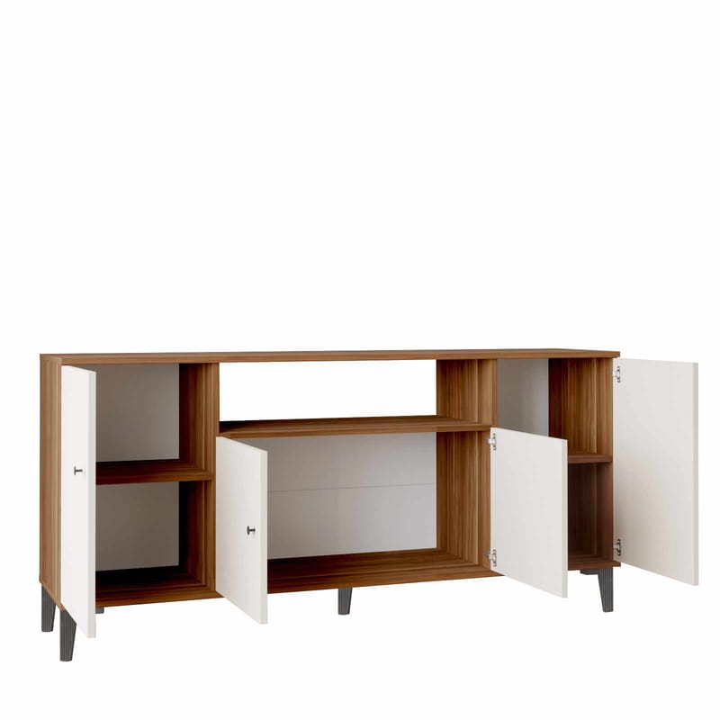konsolipöytä Skye Decor Bren (180 x 85 x 44,5 cm) Pähkinä - Pähkinä - Säilytys - Säilytyskalusteet - Senkki
