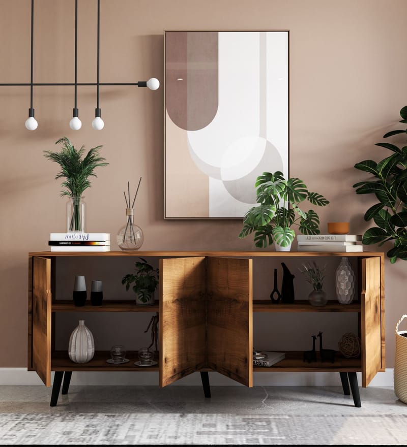 Latinara Konsolipöytä 180 cm - Pähkinä - Säilytys - Säilytyskalusteet - Senkki