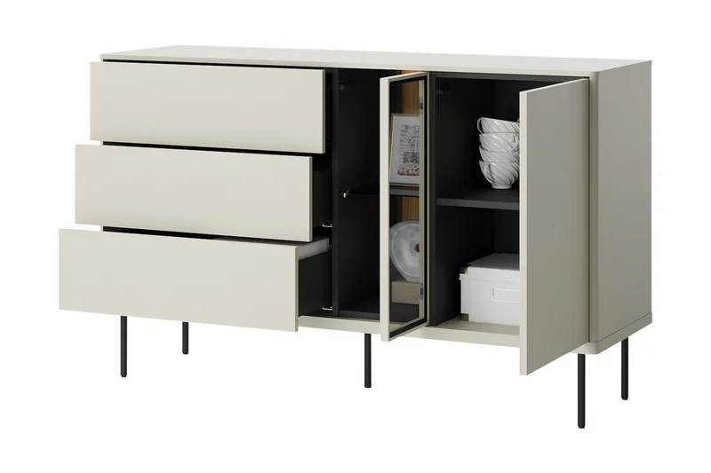 Levisa Agency - Beige/Harmaa - Säilytys - Säilytyskalusteet - Lipasto