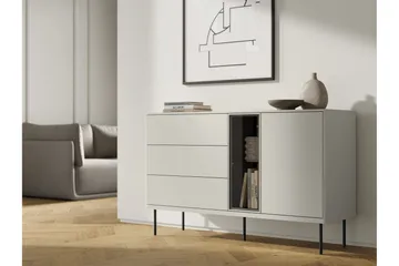 Levisa Agency - Beige/Harmaa - Säilytys - Säilytyskalusteet - Lipasto