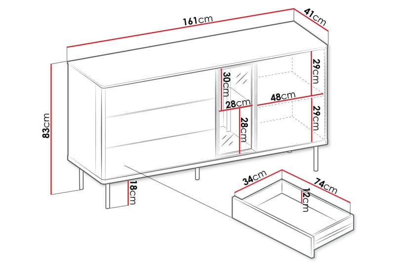 Levisa Agency - Kasmirmatto - Säilytys - Säilytyskalusteet - Lipasto