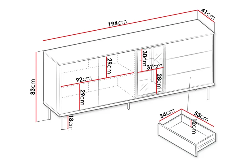 Levisa Agency - Kasmirmatto - Säilytys - Säilytyskalusteet - Lipasto