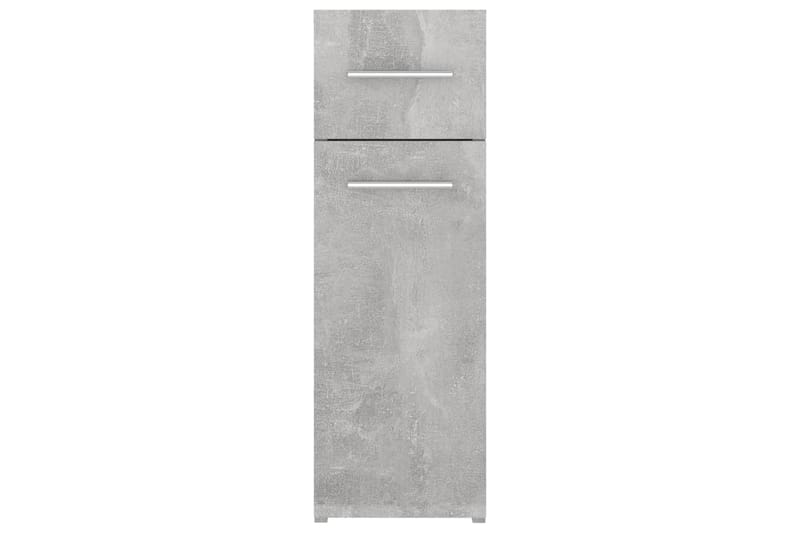 Apteekkarinkaappi betoninharmaa 20x45,5x60 cm lastulevy - Säilytys - Säilytyskalusteet - Lipasto