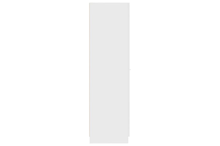 Apteekkarinkaappi valkoinen 30x42,5x150 cm lastulevy - Apteekkarin lipasto - Lipasto