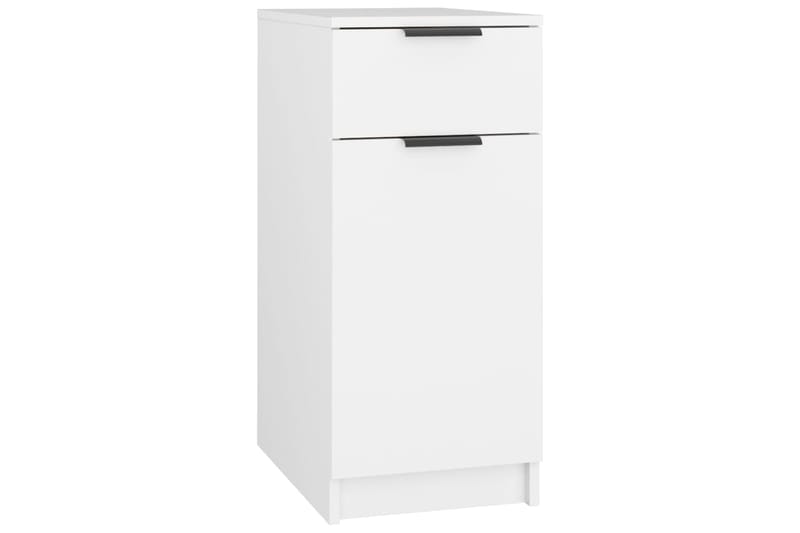 beBasic Pöytäkaappi valkoinen 33,5x50x75 cm tekninen puu - Valkoinen - Säilytys - Säilytyskalusteet - Lipasto - Kirjoituslipasto