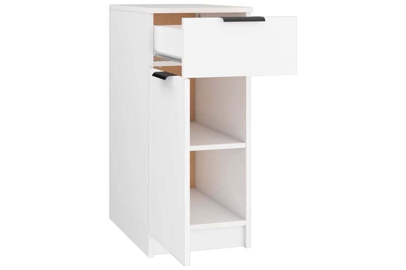 beBasic Pöytäkaappi valkoinen 33,5x50x75 cm tekninen puu - Valkoinen - Säilytys - Säilytyskalusteet - Lipasto - Kirjoituslipasto