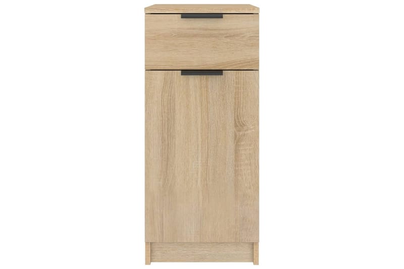 beBasic Pöytäkaappi Sonoma-tammi 33,5x50x75 cm tekninen puu - Ruskea - Säilytys - Säilytyskalusteet - Lipasto - Kirjoituslipasto