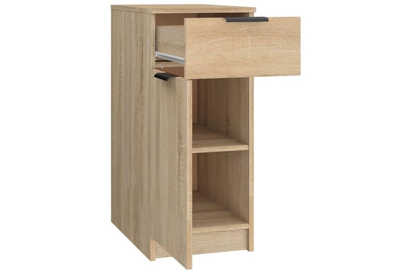 beBasic Pöytäkaappi Sonoma-tammi 33,5x50x75 cm tekninen puu - Ruskea - Säilytys - Säilytyskalusteet - Lipasto - Kirjoituslipasto