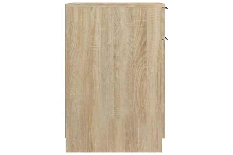 beBasic Pöytäkaappi Sonoma-tammi 33,5x50x75 cm tekninen puu - Ruskea - Säilytys - Säilytyskalusteet - Lipasto - Kirjoituslipasto