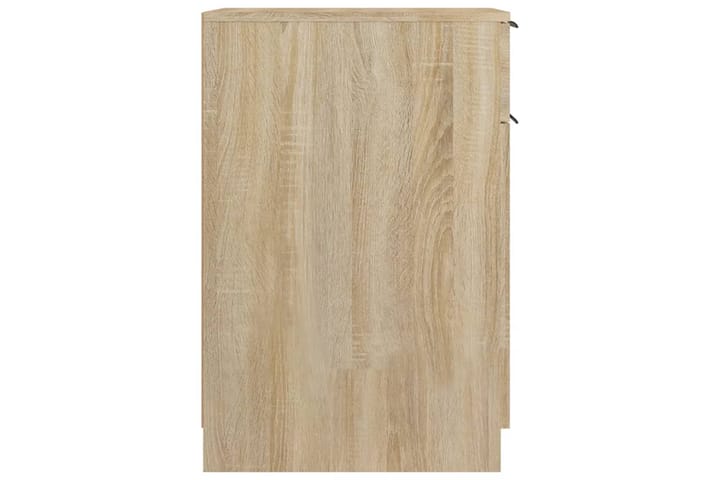 beBasic Pöytäkaappi Sonoma-tammi 33,5x50x75 cm tekninen puu - Ruskea - Kirjoituslipasto