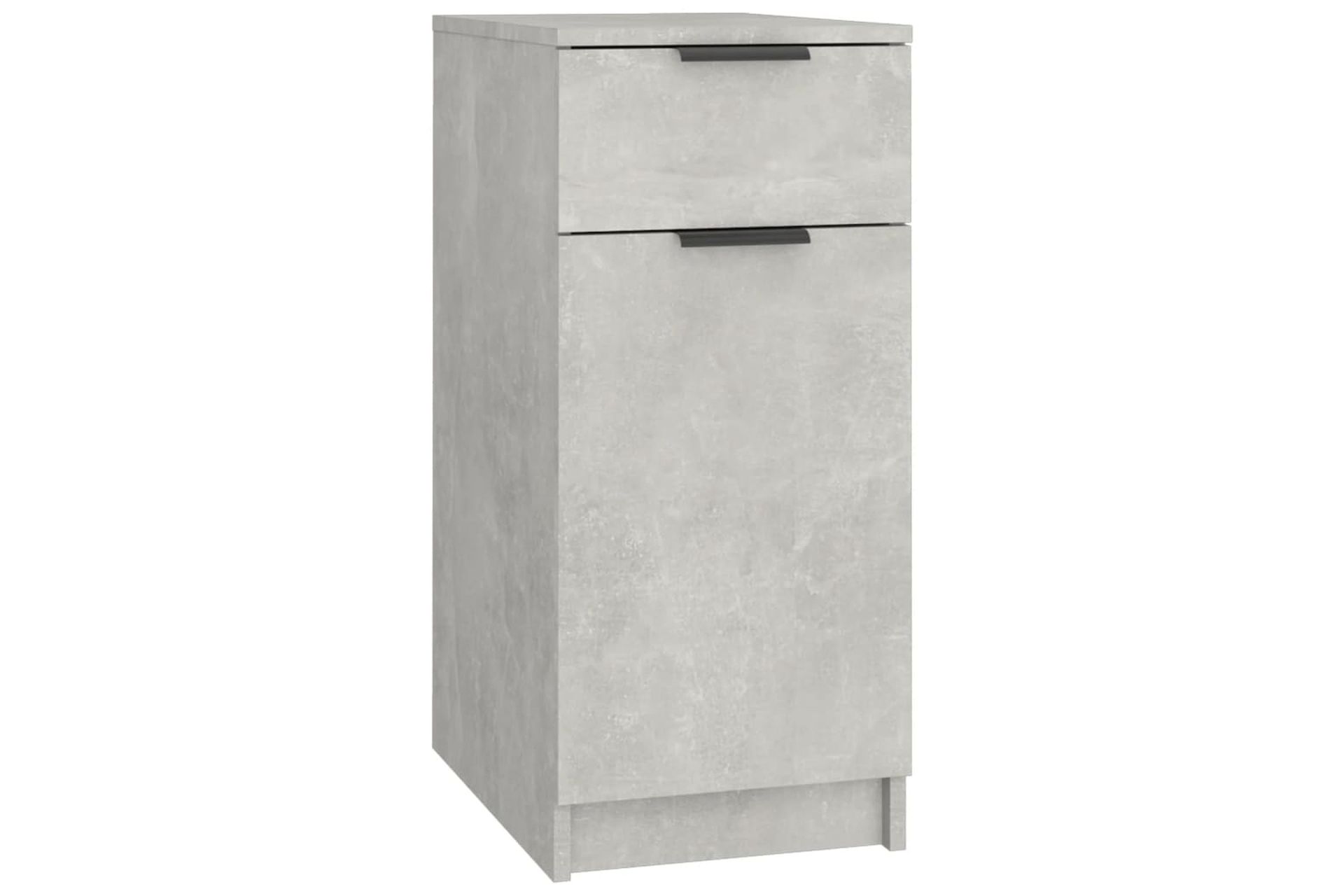 beBasic Pöytäkaappi betoninharmaa 33,5x50x75 cm tekninen puu - Harmaa - Säilytys - Säilytyskalusteet - Lipasto - Kirjoituslipasto