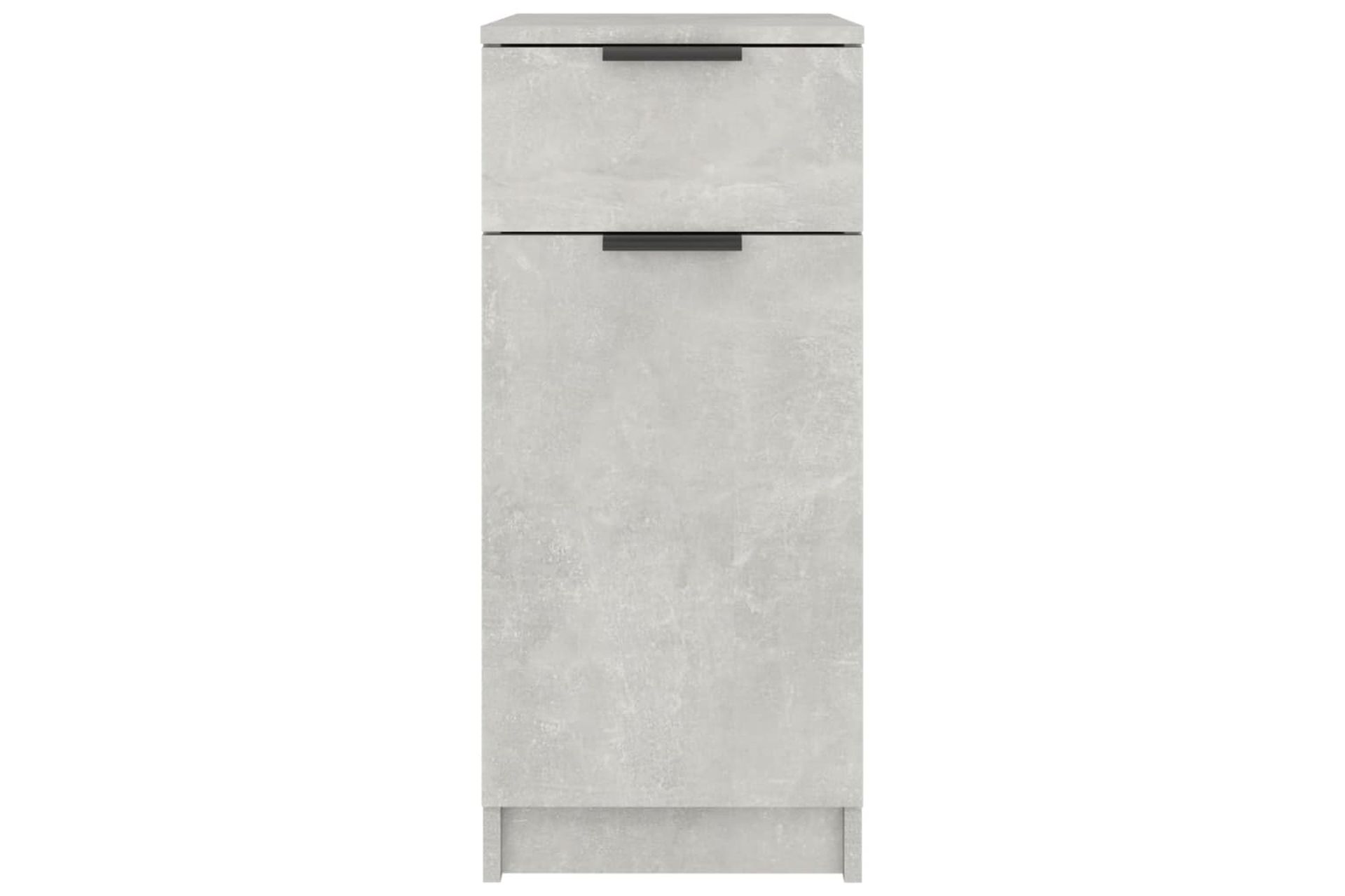 beBasic Pöytäkaappi betoninharmaa 33,5x50x75 cm tekninen puu - Harmaa - Säilytys - Säilytyskalusteet - Lipasto - Kirjoituslipasto