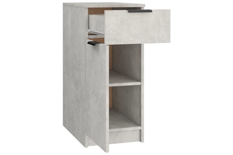 beBasic Pöytäkaappi betoninharmaa 33,5x50x75 cm tekninen puu - Harmaa - Säilytys - Säilytyskalusteet - Lipasto - Kirjoituslipasto
