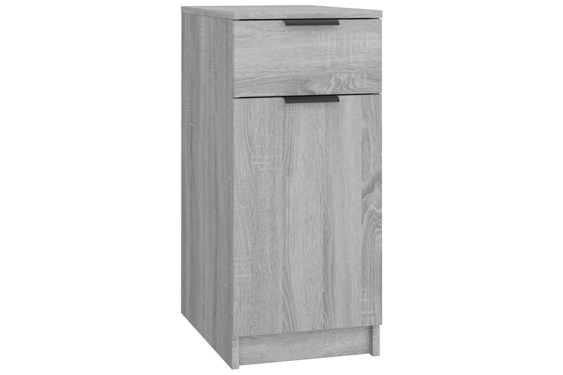 beBasic Pöytäkaappi harmaa Sonoma 33,5x50x75 cm tekninen puu - Harmaa - Säilytys - Säilytyskalusteet - Lipasto - Kirjoituslipasto