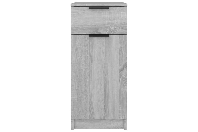 beBasic Pöytäkaappi harmaa Sonoma 33,5x50x75 cm tekninen puu - Harmaa - Säilytys - Säilytyskalusteet - Lipasto - Kirjoituslipasto