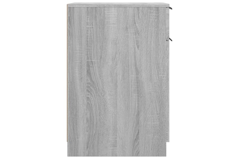 beBasic Pöytäkaappi harmaa Sonoma 33,5x50x75 cm tekninen puu - Harmaa - Säilytys - Säilytyskalusteet - Lipasto - Kirjoituslipasto