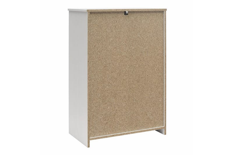 Lipasto BrEZ 71x40x102 cm, Valkoinen - 71x40x102 cm, Valkoinen - Säilytys - Säilytyskalusteet - Lipasto