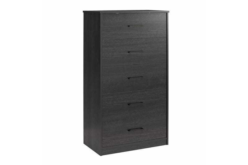 Lipasto BrEZ 71x40x126 cm, Musta tammi - 71x40x126 cm, Musta tammi - Säilytys - Säilytyskalusteet - Lipasto