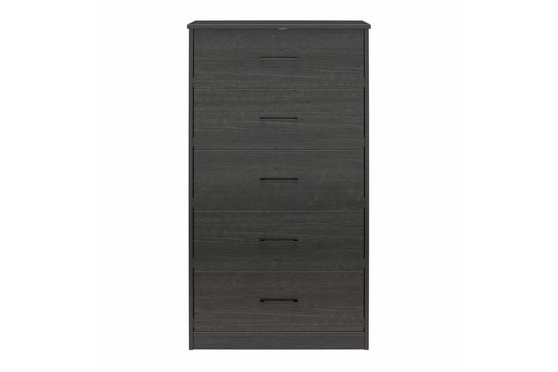 Lipasto BrEZ 71x40x126 cm, Musta tammi - 71x40x126 cm, Musta tammi - Säilytys - Säilytyskalusteet - Lipasto