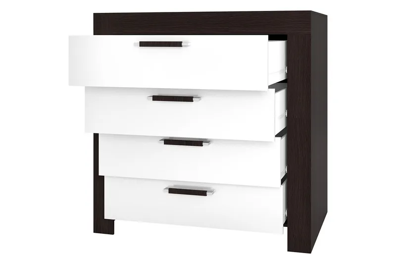 Cezar Byrå 100x42x106 cm Ek - Säilytys - Säilytyskalusteet - Lipasto