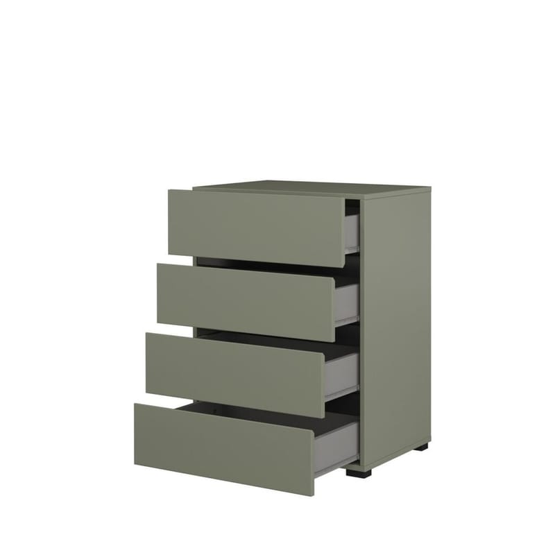 Lipasto Cross 4 laatikolla - Vihreä - Säilytys - Säilytyskalusteet - Lipasto