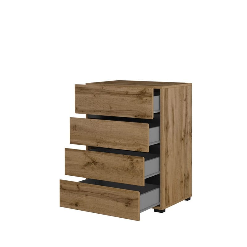 Lipasto Cross 4 laatikolla - Wotan Tammik - Säilytys - Säilytyskalusteet - Lipasto