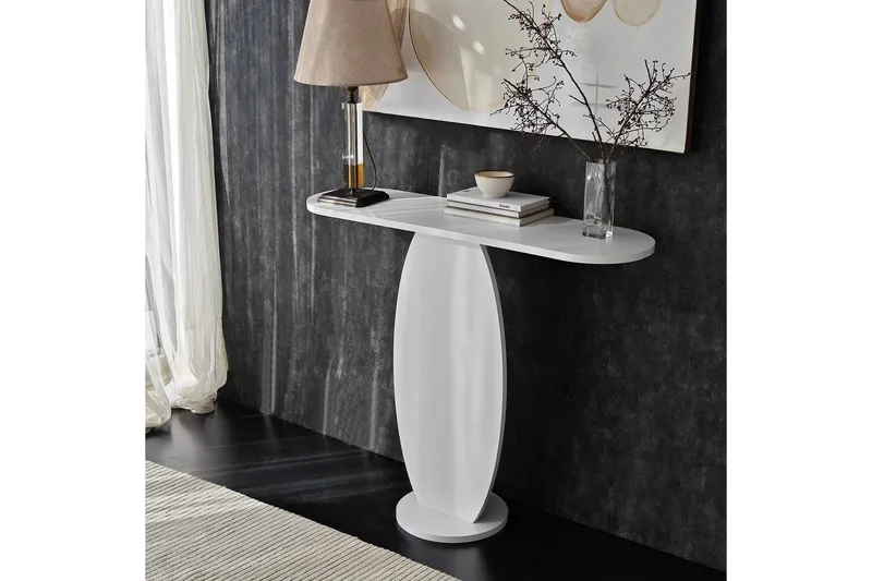 Lipasto Ellittica Valkoinen - Valkoinen - Säilytys - Säilytyskalusteet - Lipasto